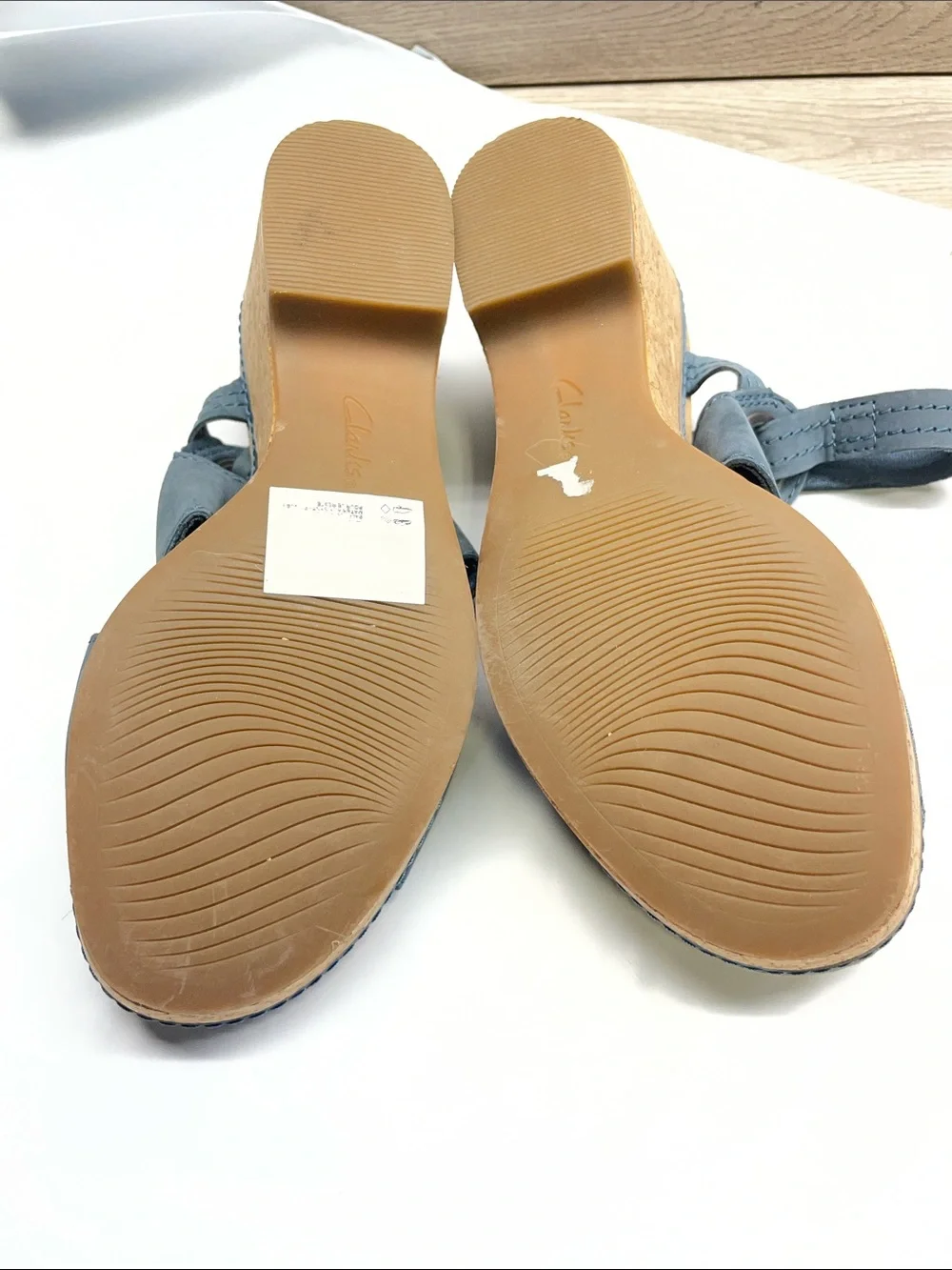 Clarks soft nubuck